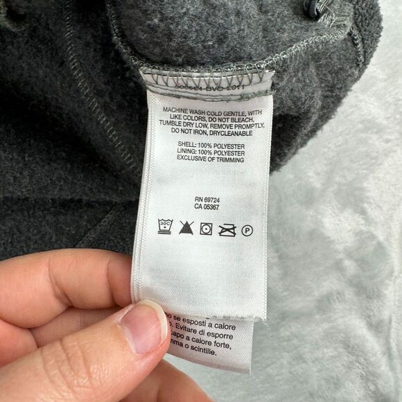 Columbia Fleece Jacket Mens Extra Large Grey Outdoors Hiking Granite Mountain - Picture 11 of 15